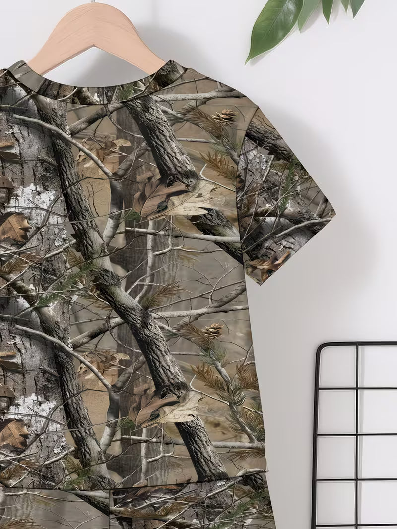 Fashion 3D Print Birch Tree Trunk and Branches Design