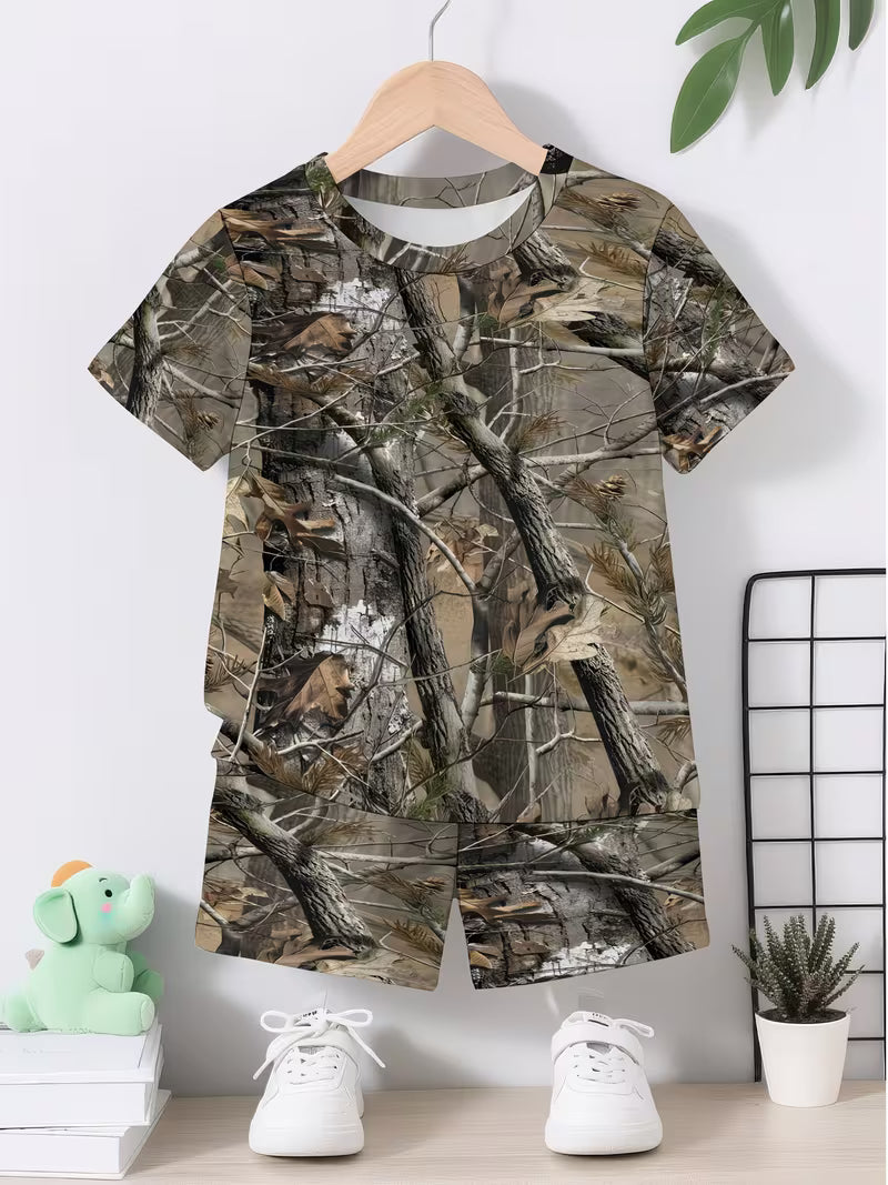 Fashion 3D Print Birch Tree Trunk and Branches Design