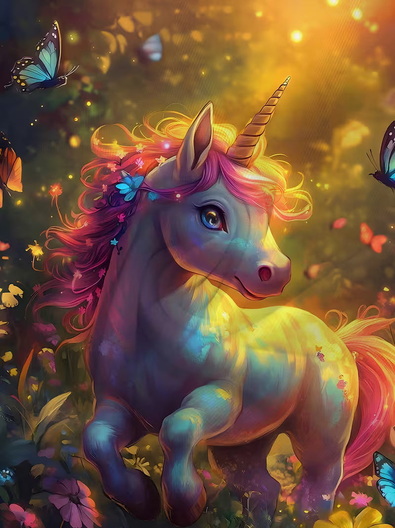Unicorn Girl Magical And Dreamy Unicorn Outfit, Perfect for Spring And Summer Outdoor Activities