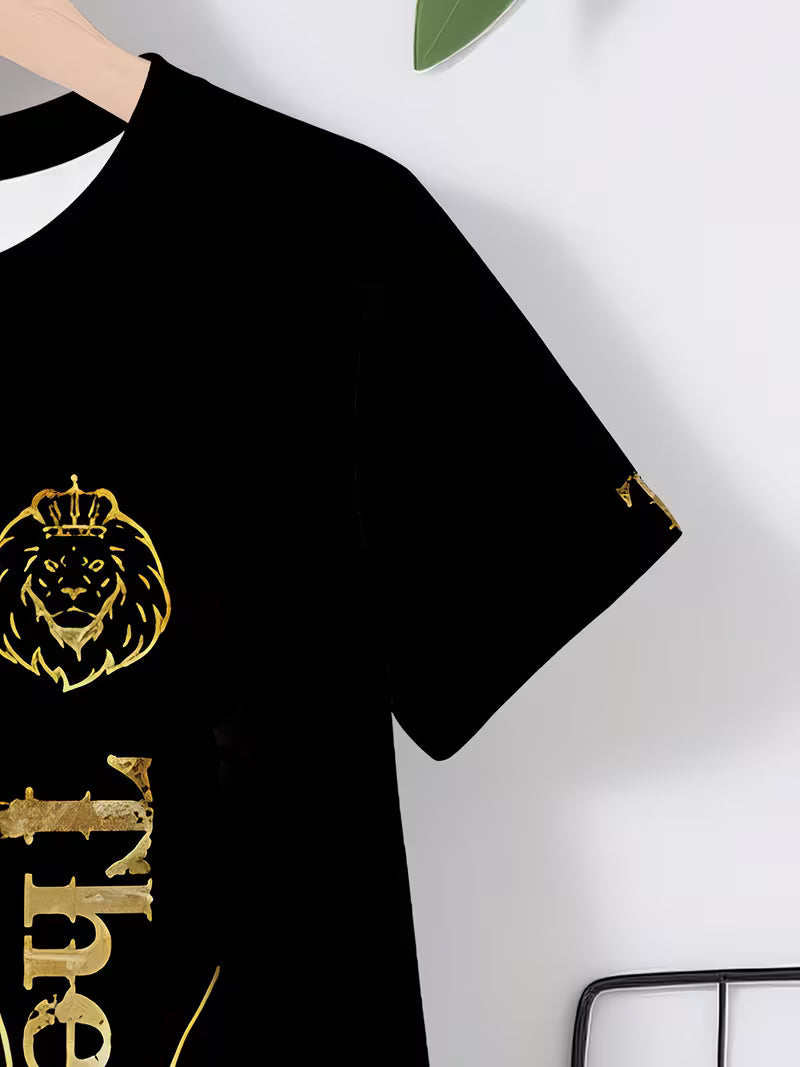 Lion King Outfit - Baby Boy's Matching T-Shirt & Shorts