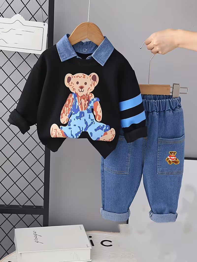 Autumn Casual Clothes Two-Piece Sets, for Outdoor